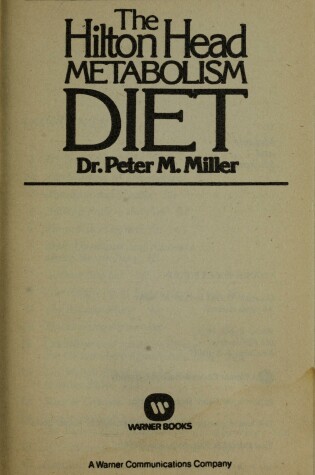 Cover of The Hilton Head Metabolism Diet