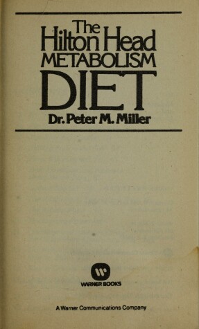 Book cover for The Hilton Head Metabolism Diet