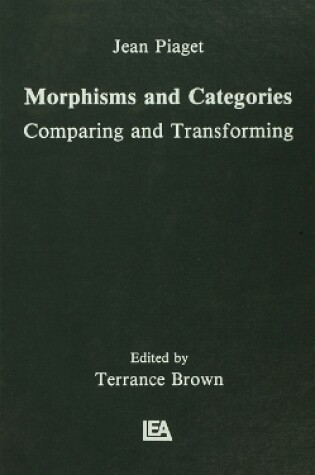 Cover of Morphisms and Categories