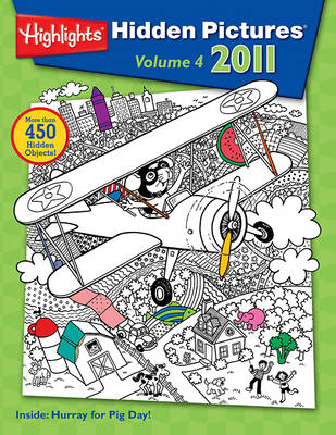 Book cover for Highlights Hidden Pictures 2011 #4