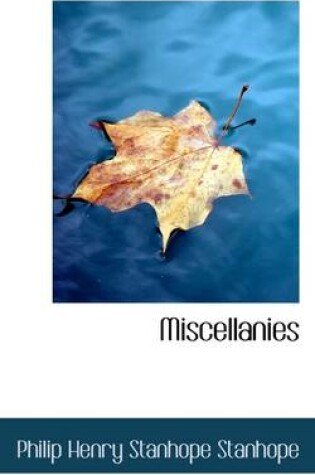 Cover of Miscellanies