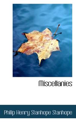 Book cover for Miscellanies