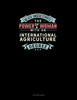 Cover of Never Underestimate The Power Of A Woman With An International Agriculture Degree