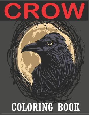 Book cover for Crow Coloring Book