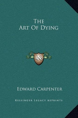 Book cover for The Art Of Dying