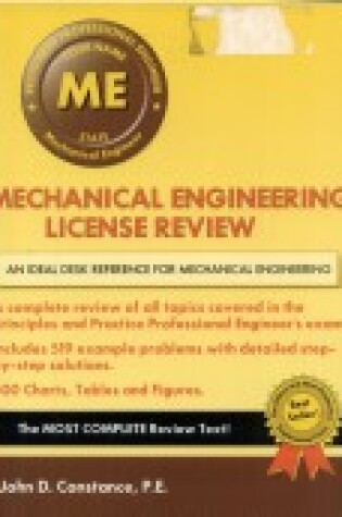 Cover of Mechanical Engineering License Review