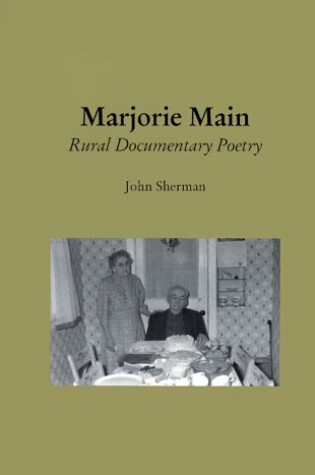 Cover of Marjorie Main