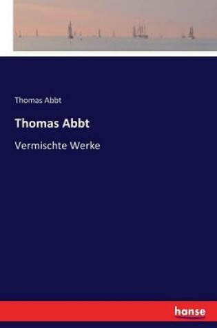 Cover of Thomas Abbt