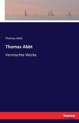 Book cover for Thomas Abbt