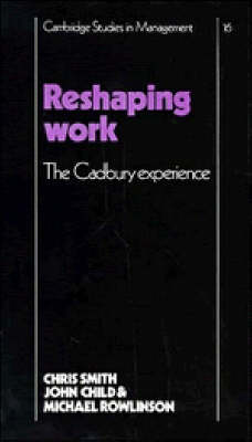 Cover of Reshaping Work