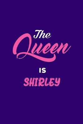 Book cover for The Queen is Shirley, Little Women