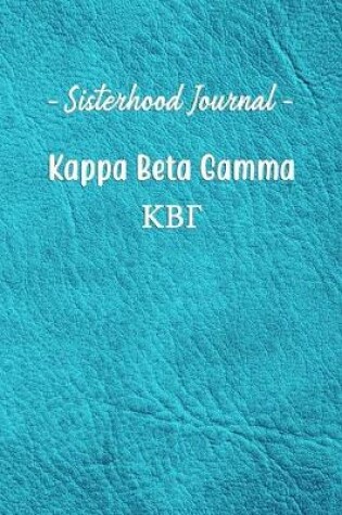 Cover of Sisterhood Journal Kappa Beta Gamma