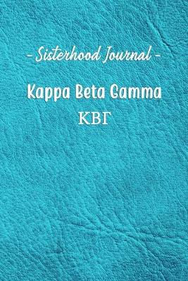 Book cover for Sisterhood Journal Kappa Beta Gamma