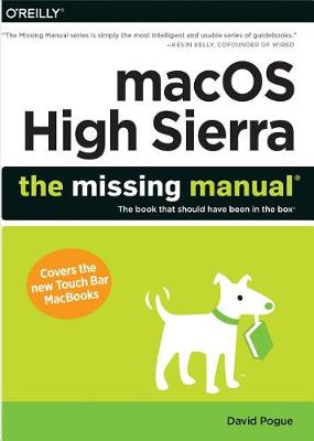 Book cover for Macos High Sierra: The Missing Manual