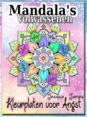 Book cover for Mandala's Volwassenen Kleurplaten voor Angst