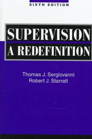 Cover of Supervision