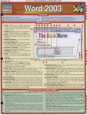 Book cover for Word 2003