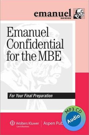 Cover of Emanuel Confidential for the MBE Audio Review