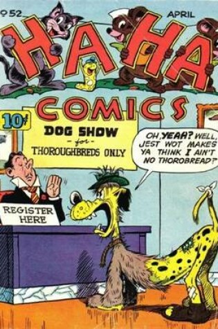 Cover of Ha Ha Comics Number 52 Humor Comic Book