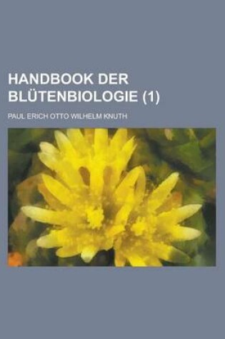 Cover of Handbook Der Blutenbiologie (1 )