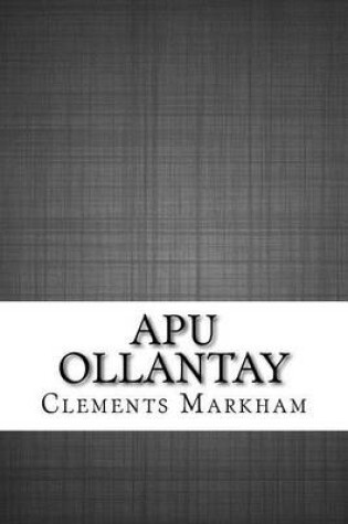 Cover of Apu Ollantay