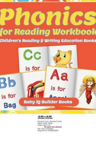 Cover of Phonics for Reading Workbook