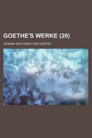 Cover of Goethe's Werke (20)