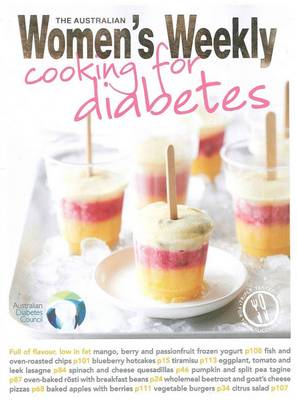 Book cover for The Diabetes Cookbook