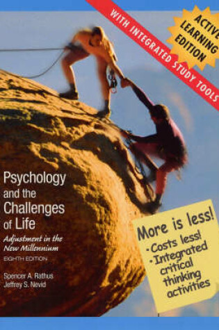 Cover of Psychology and the Challenges of Life: Adjustment to the New Millenium, Active Learning Edition