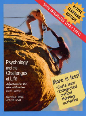 Book cover for Psychology and the Challenges of Life: Adjustment to the New Millenium, Active Learning Edition