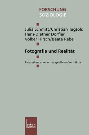 Cover of Fotografie und Realität