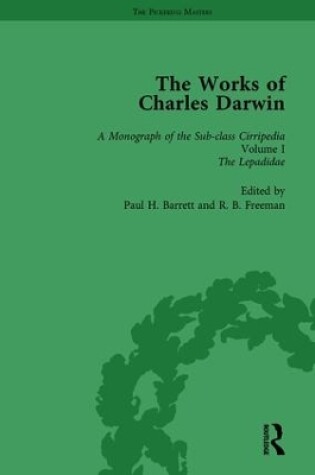 Cover of The Works of Charles Darwin: Vol 11: A Volume of the Sub-Class Cirripedia (1851), Vol I