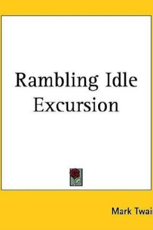 Cover of Rambling Idle Excursion