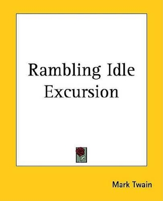 Book cover for Rambling Idle Excursion