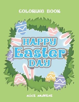 Book cover for Easter Day Coloring Book