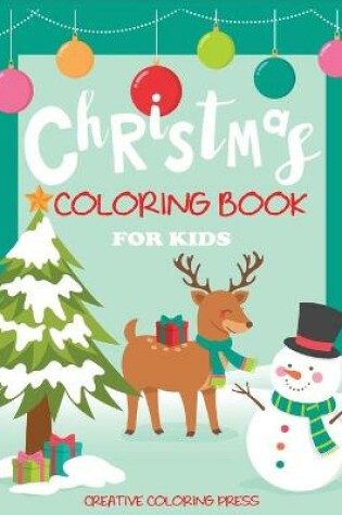 Cover of Christmas Coloring Book for Kids