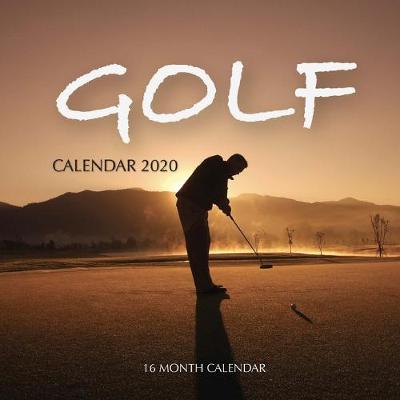 Book cover for Golf Calendar 2020