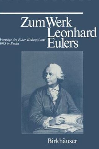 Cover of Zum Werk Leonhard Eulers