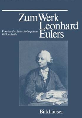 Book cover for Zum Werk Leonhard Eulers