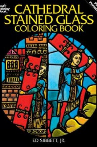 Cover of Cathedral Stained Glass Colouring Book