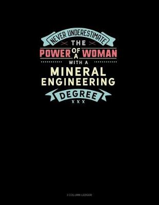 Cover of Never Underestimate The Power Of A Woman With A Mineral Engineering Degree