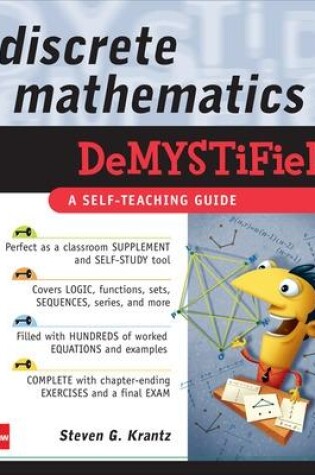 Cover of Discrete Mathematics DeMYSTiFied