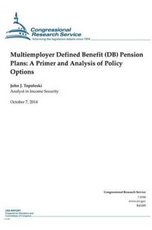 Cover of Multiemployer Defined Benefit (DB) Pension Plans