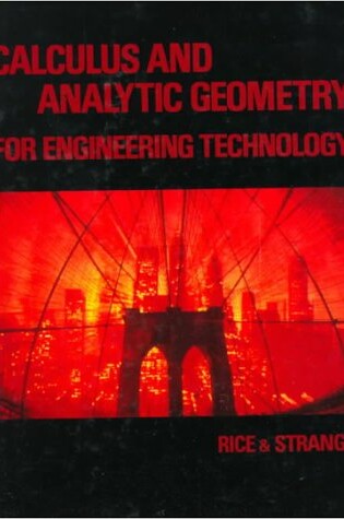 Cover of Calculus and Analytic Geometry for Engineering Technology