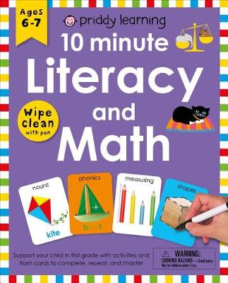 Cover of Wipe Clean Workbook: 10 Minute Reading, Writing, and Math
