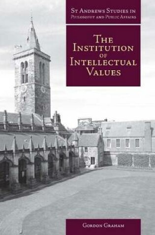 Cover of Institution of Intellectual Values