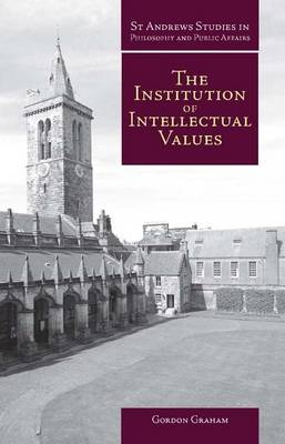 Cover of Institution of Intellectual Values