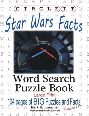 Book cover for Circle It, Star Wars Facts, Word Search, Puzzle Book