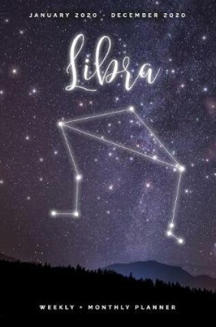 Cover of Libra - January 2020 - December 2020 - Weekly + Monthly Planner