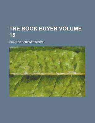 Book cover for The Book Buyer Volume 15